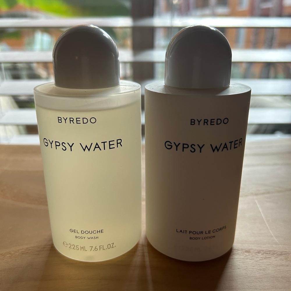 Byredo Gypsy Water Body Wash and Body Lotion Set